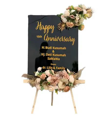 Papan Bunga Akrilik Gendaran